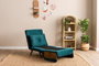 Atelier Del Sofa Cosmo Single - Verde Petróleo